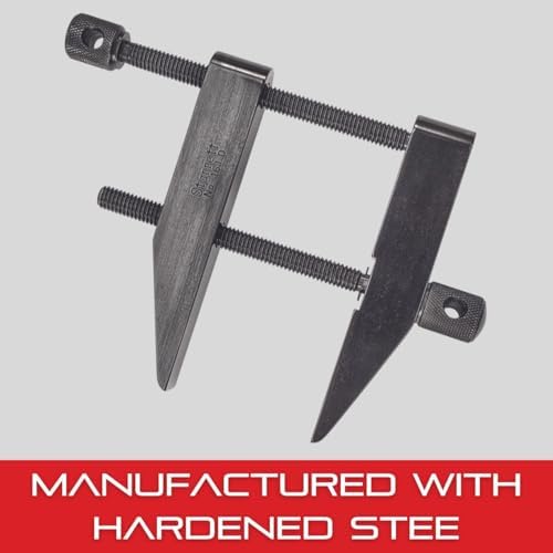 Starrett Toolmakers Parallel Clamp - Ideal for Holding Work in Tapping and Drilling - 2-3/4" Capacity, 1-25/32" Throat Depth, Hardened Steel, Nice Finish - 161D