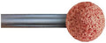 United Abrasives-SAIT 27130 B121 1/2 by 1/2 by 1/8 A60R Mounted Point Grinding Wheels, 10-Pack