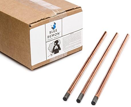 Blue Demon ACGE-CC-18 Gouging Carbons 1/8" x 12" Copper Coated (100 Piece Pack)