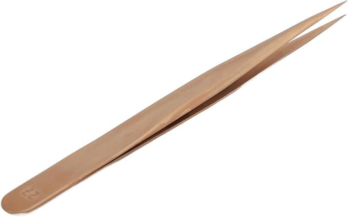 Watch Repair Tweezer Watchmaker Tweezer Jewelry Non Phosphor Bronze with Non Slip Fastening for Watch Repair Professionals Jewelry Making
