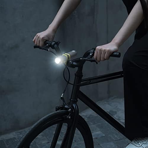 HOTO Flashlight Fit, LED Rechargeable, USB-C Charging, 3 Modes Bundle Electric Spin Scrubber, Cordless Shower Scrubber with Long Handle