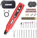 EWORK 71PCS Mini Rotary Tool, 5-Speed Rotary Tool Kit for DIY Enthusiasts