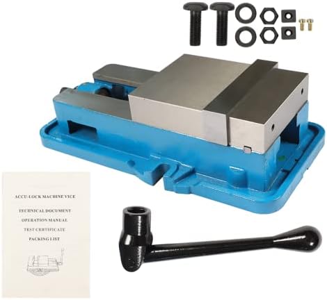 6 Inch Mill Vise without Base, Milling Machine Vise, Fit for CNC, Machining Centers