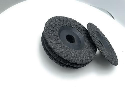 SIGNI 5 Pack SiC Plastic Back Grinding Wheel for Granite/Marble/Concrete and Glasses (4.5 INCH, 36 GRIT)