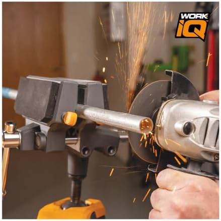 Work IQ Tools Sure-Fit Vise Jaws | Upgraded Jaws for Odd-Shaped Parts and Flat or Delicate Items | Reversible Bench Vise Jaws for Secure Grip | Compatible with IQ Vise