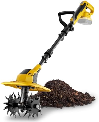 Cordless Tiller Cultivator for DeWalt 20V MAX (Bare Tool)