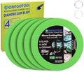 4-1/2x7/8 inch Glass Cutting Disc for Angle Grinder Glass Ceramic Diamond Cutting Blade Disc for Grinding Jade, Crystal, Wine Bottles, Tile. 5pcs