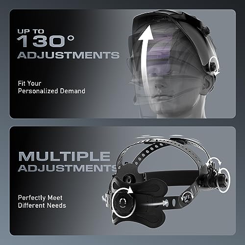 Sunstac Auto-Darkening Welding Helmet, Shade 4/9-13