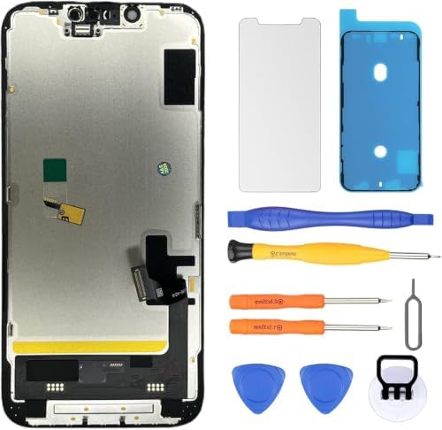 NB+ for iPhone 14 Screen Replacement Soft OLED 3D Touch Display with Repair
