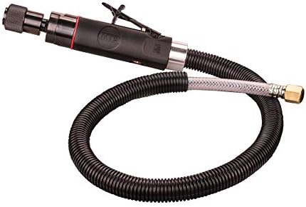 MTS 31679 Heavy Duty Low Speed Buffer for Buffing Rubber Innerliners Tire Repair Tool with Exhaust Hose, Maximum Free Speed 2,600 RPM, .5 HP, Requires 90 PSI Air Pressure