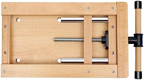 Wood Vise Workbench, Desktop Hard Woodworking Vise Workbench with Two G-type Fixing Clips Portable Smart Vice Clamps for Woodworking Chiseling, Planing, Cutting, And Graving