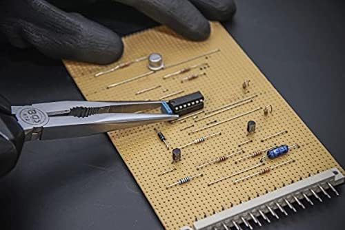 BGS 672 | Telefonzange | DIN ISO 5745 | mit Schneide | gerade | 200 mm | Made in Germany Telephone Pliers with Cutting Edge Straight