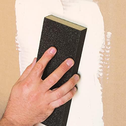 IVY Classic 42040-12 Medium/Fine Drywall XL Sanding Sponge, Flex-Abrasive, 12-Pack