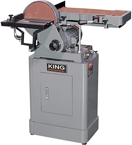 King 6 X 48 Belt & 9 Disc Sander