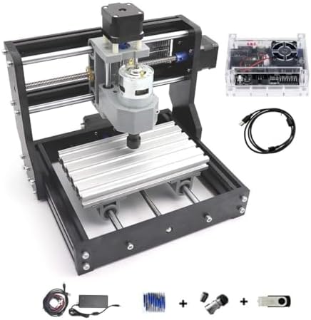 CNCTOPBAOS 3 Axis 1610 PRO Mini CNC Router GRBL Engraving Milling Machine