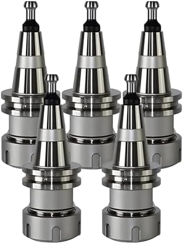 ISO30 ER32-60 Tool Holder Lathe Chuck Dynamic Balance Chuck G2.5 30000RPM CNC Machining Tools Lathe Collet Chuck With Pull Stud (5PCS)