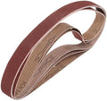 HARFINGTON 1 x 30 Inch Sanding Belts, 5 Pcs 100 Grits Aluminum Oxide