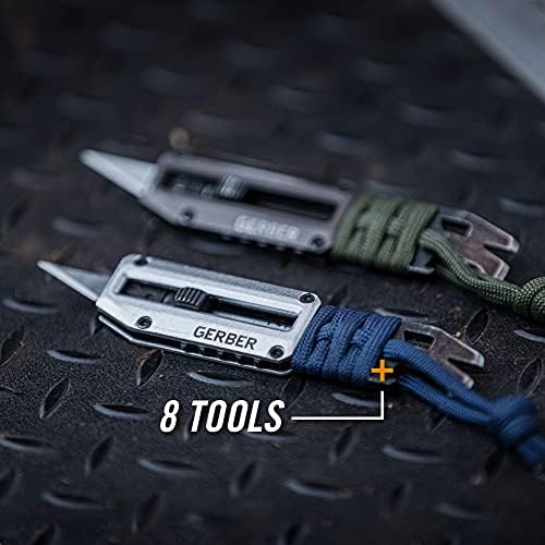 Gerber Prybrid X EDC Pocket Knife Multitool with Bottle Opener, Urban Blue