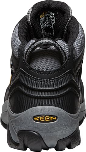 KEEN Utility Men's Lansing Mid Height Steel Toe Waterproof Work Boots