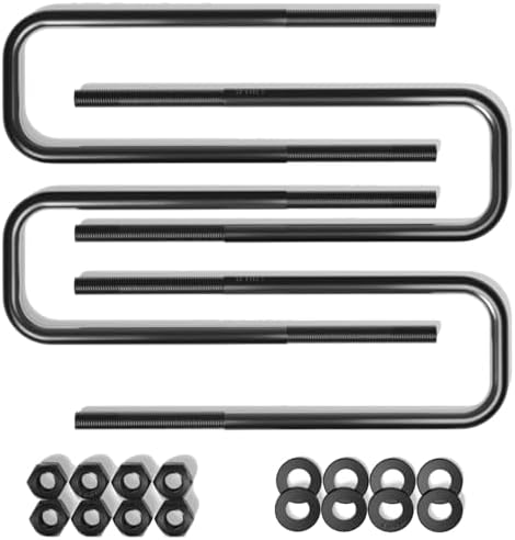 BST BSSP Rear Leaf Spring Axle Square U-Bolt Kit
