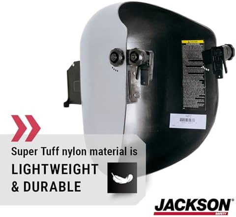 Jackson Safety PL280 Pipeline Welding Helmet - Shade 10 Flip Front Welding Hood - ANSI Z87.1 - Made in USA (Multiple Headgear Styles and Colors)