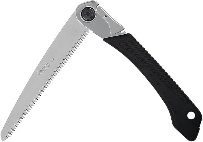 Zenport SF210 Folding Saw with Steel Handle, 8.5-Inch Tri-Edge Blade