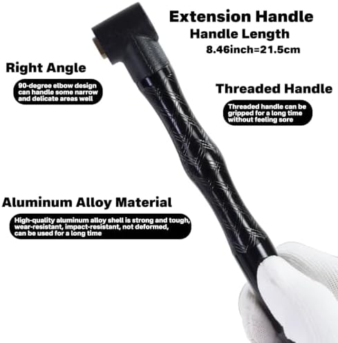 90 Degree Flexible Shaft Rotary Tool Handpiece Extension