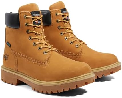 Timberland PRO Men's Direct Attach 6 Inch Steel Safety Toe Insulated Waterproof