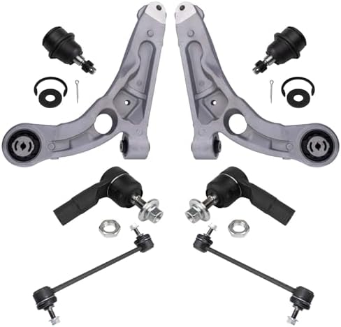 TRQ Front Steering & Suspension Kit Ball Joint Control Arm Sway Bar