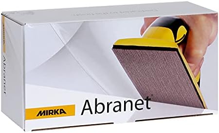Mirka Abranet Abrasive Sheets 3x9 inch grit P80 50 pcs Hook & Loop