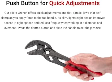 TEKTON 10 Inch Pliers Wrench | PGP36010