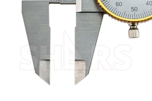 Shars 6" & 12" Dial Caliper Combo .001" Double Shock Proof Stainless 303-1310N New L)