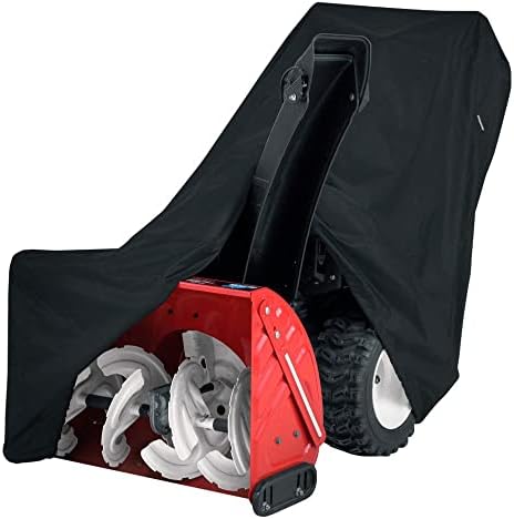 Classic Accessories Two-Stage Snow Thrower Cover with Tall Chute