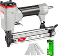 meite F32 18 Gauge Brad Nailer, Pneumatic Brad Nailer with 4,000 Pcs Nails