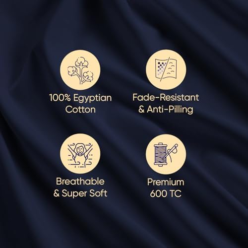 JS Sanders Collection 4PC Boat Sheet Set Universal XL V Berth, Nayy Blue