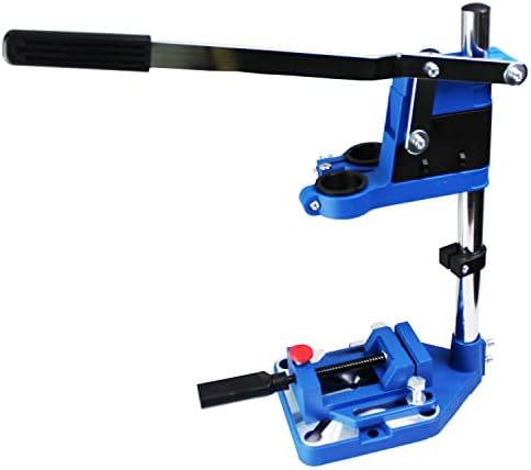 TEXALAN(R) Drill Press Rotary Tool Workstation Stand with Wrench- 220-01- Mini Portable Drill Press- Tool Holder- 2 inch Depth- Ideal for Drilling Perpendicular and Angled Holes