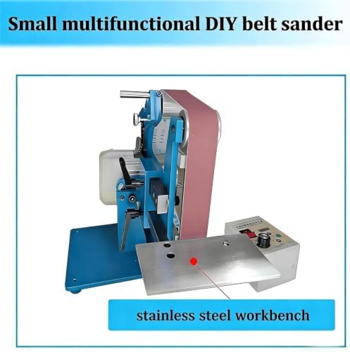 Electric Belt Grinder, Belt Sander Vertical/Horizontal Dual-Use 1100W