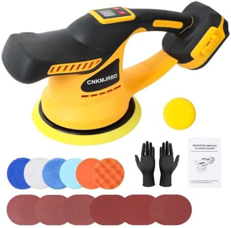 Cordless Buffer Polisher, Compatible with 20V DeWalt Battery