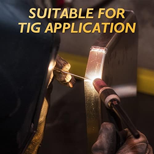 TOOLIOM ER70S-6 Copper-Coated Mild Steel TIG Welding Rod, 3/32", 5LB