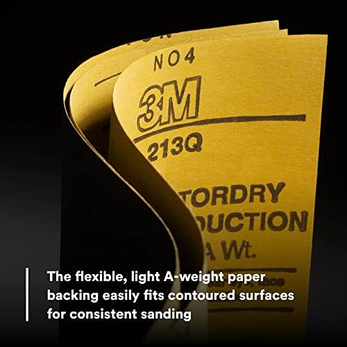 3M Wetordry Abrasive Sheet, 401Q, 02033, 1200+ Grade, 9 in x 11 in