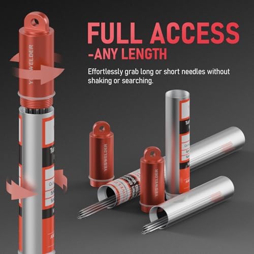 YESWELDER TIG Welding Tungsten Electrode Red Tip