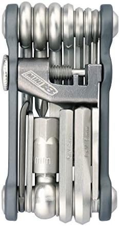 Topeak Mini 18+ Multi-Tool – Lightweight 20-Function Compact Bicycle Repair Kit with Chain Tool, Tire Levers, Spoke Wrenches, and Neoprene Carry Case