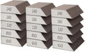 15-Piece Sanding Sponge Set, Washable and Reusable Sanding Blocks, 60 to 220 Grit
