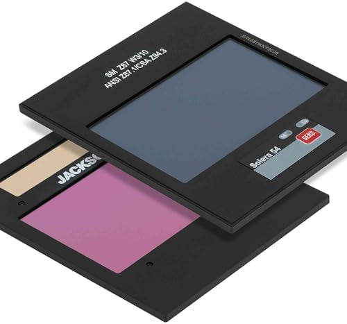 Jackson Safety Solera Series 4.5" x 5.5" Replacement ADF Cartridge - Fits Most 4.5" x 5.5" Welding Hoods - Converts Passive Welding Helmets - Shade 10