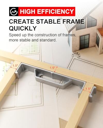 Kolvoii Framing Tools, 16" On-Center Stud Layout Tool & Framing Jig