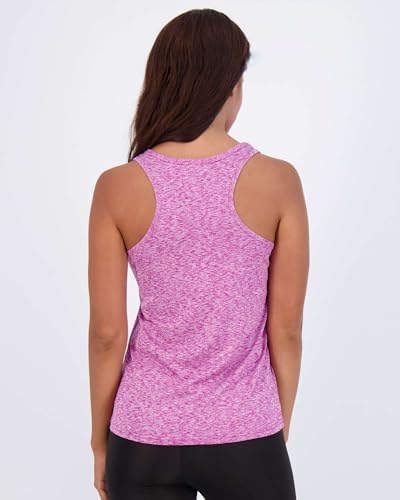 5 Pack Women's Dry Fit Tank Tops Sleeveless Athletic Workout Gym Yoga