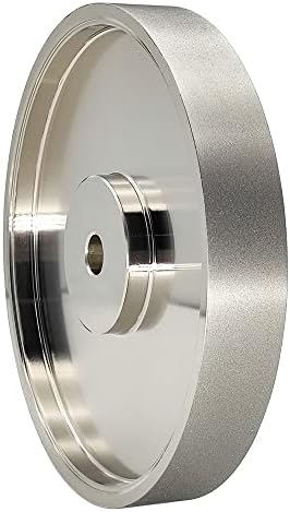 CBN Grinding Wheel 6 Inch 1000 Grit, 1/2" Arbor, for Bench Grinders