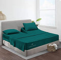 JS Sanders Collection Split Head Sheet Set King Size,Teal