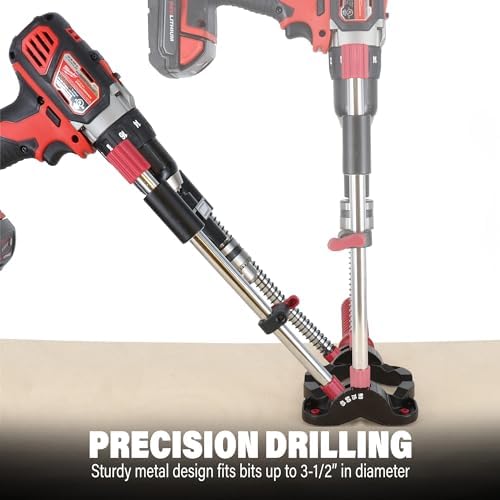 Milescraft DrillMate Portable Drill Guide Adjustable Precision Drilling Jig, EACH (Pack of 10)
