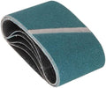 15 Pcs Sanding Belts 3-1/2 x 15-1/2 Inch 80 Grit Zirconia